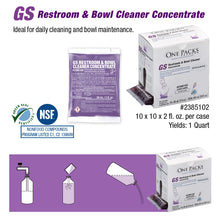 Load image into Gallery viewer, STEARNS Restroom & Bowl Cleaner Bottle With 10 Refills Packets Non-Toxic and Eco-friendly