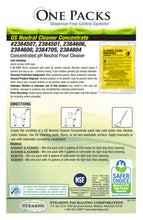 Load image into Gallery viewer, STEARNS Floor Cleaner Bottle & 10 Refills Packets Non-Toxic and Eco-friendly Add 1 Refill with 4 Gallons of Water for Damp Mopping.