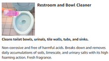Load image into Gallery viewer, STEARNS Restroom & Bowl Cleaner 10 Refills Packets Non-Toxic and Eco-friendly