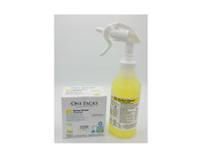 Load image into Gallery viewer, STEARNS Floor Cleaner Bottle & 10 Refills Packets Non-Toxic and Eco-friendly Add 1 Refill with 4 Gallons of Water for Damp Mopping.