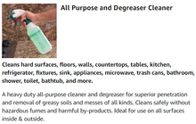 Load image into Gallery viewer, STEARNS All Purpose Cleaner &amp; Degreaser 10 Refills Packets Non-Toxic and Eco-friendly
