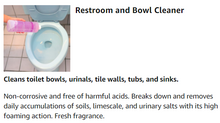 Load image into Gallery viewer, STEARNS Restroom &amp; Bowl Cleaner 10 Refills Packets Non-Toxic and Eco-friendly
